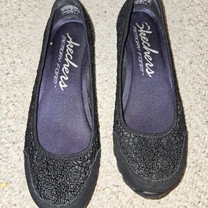 Skechers Women's Black EZ Flex Memory Foam Shoes